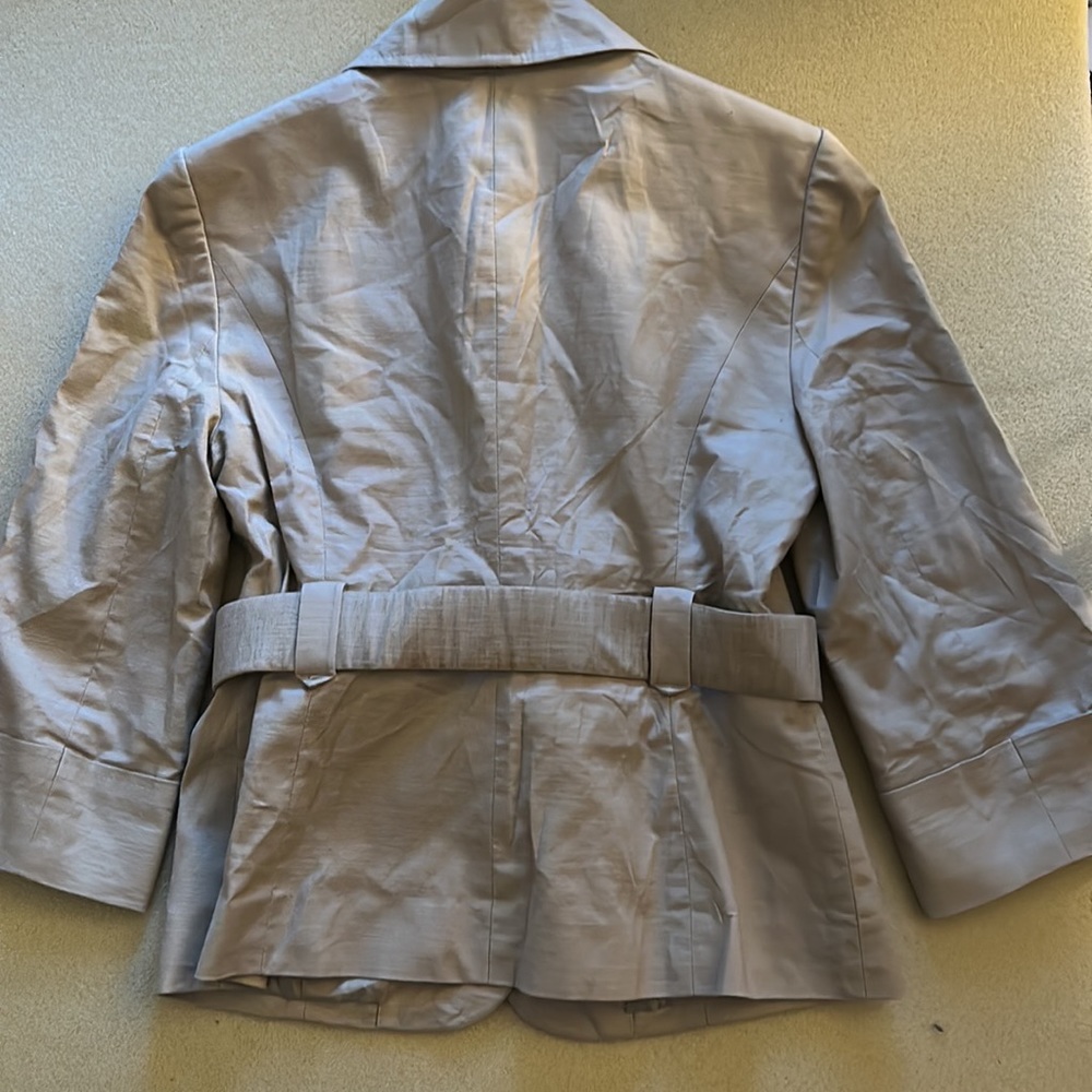 Tan The Limited 'Safari' Suit Jacket with Belt ( Size Medium) - Picture 2 of 10
